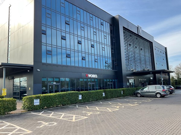 Large car park, with over a dozen disabled bays