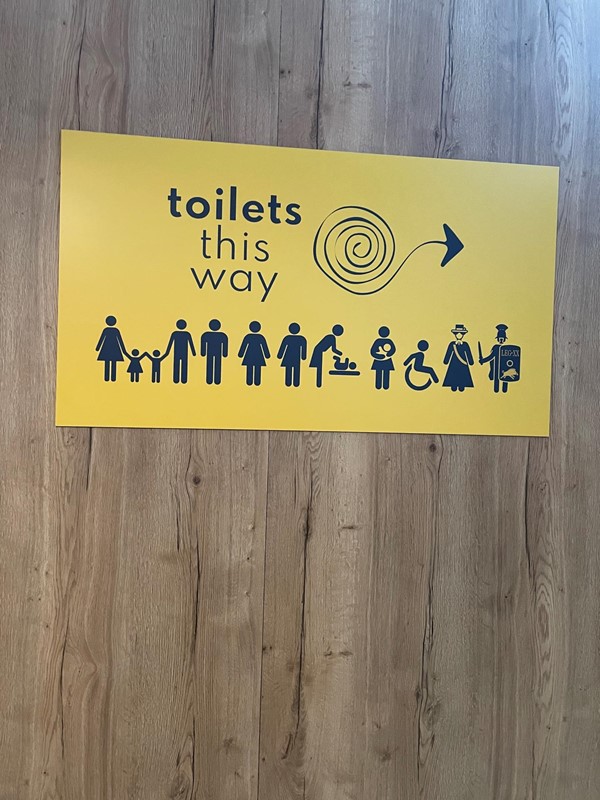 toilet sign