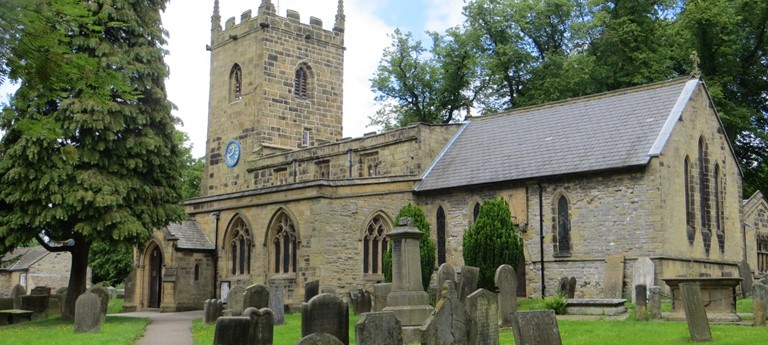 Eyam Parish Church of St Lawrence