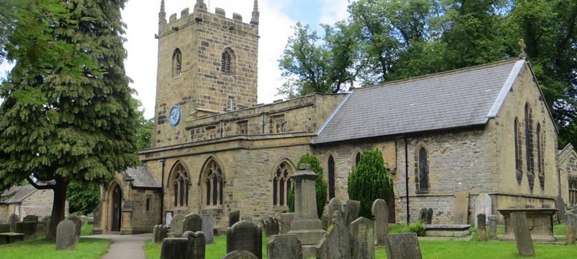 Eyam Parish Church of St Lawrence