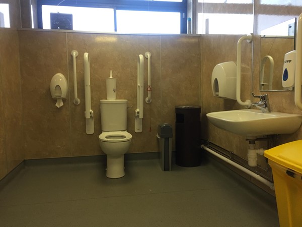 Fantastic accessible toilet