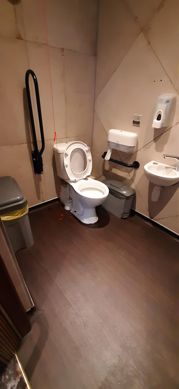 Image of an accessible toilet