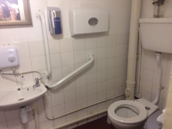 Photo of the accessible toilet.