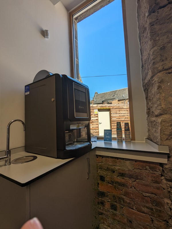 Image of Paisley Central Library coffee machine