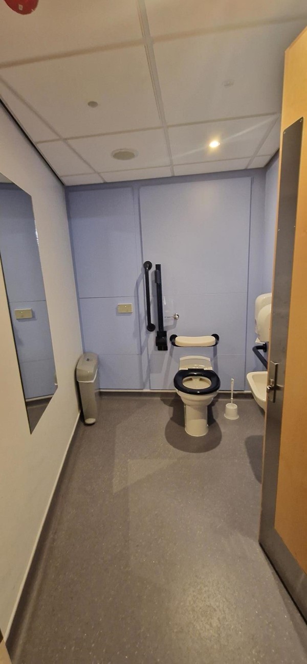 Image of an accessible toilet