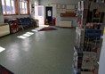 Interior of Uig Ferry Terminal.