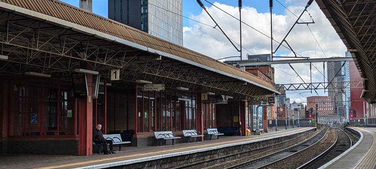 Deansgate Railway Station