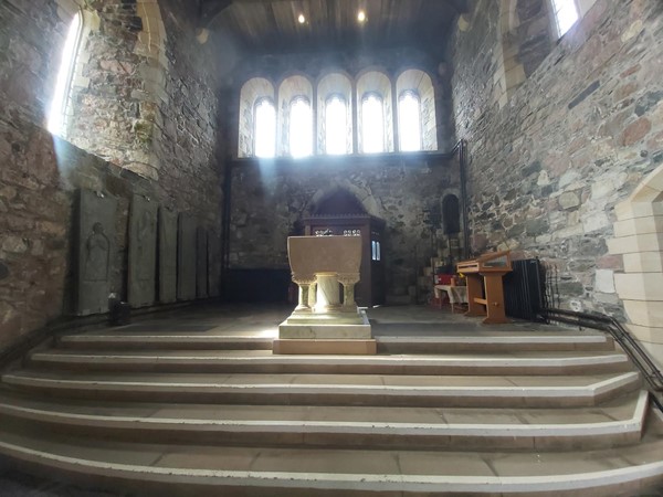 Another image of inside Abbey church.