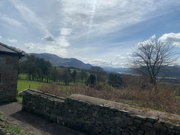 Image of a view from the cottage.