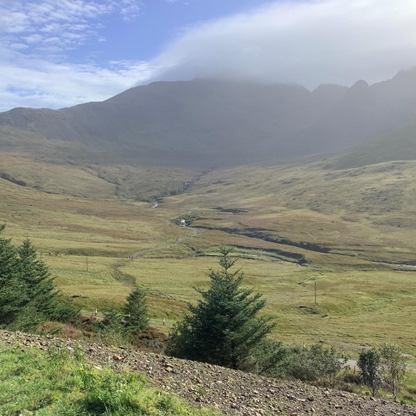 Image of the area around the Fairy Pools