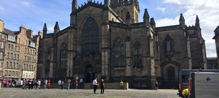 Edinburgh Festival Fringe at Parliament Square