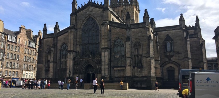 Edinburgh Festival Fringe at Parliament Square