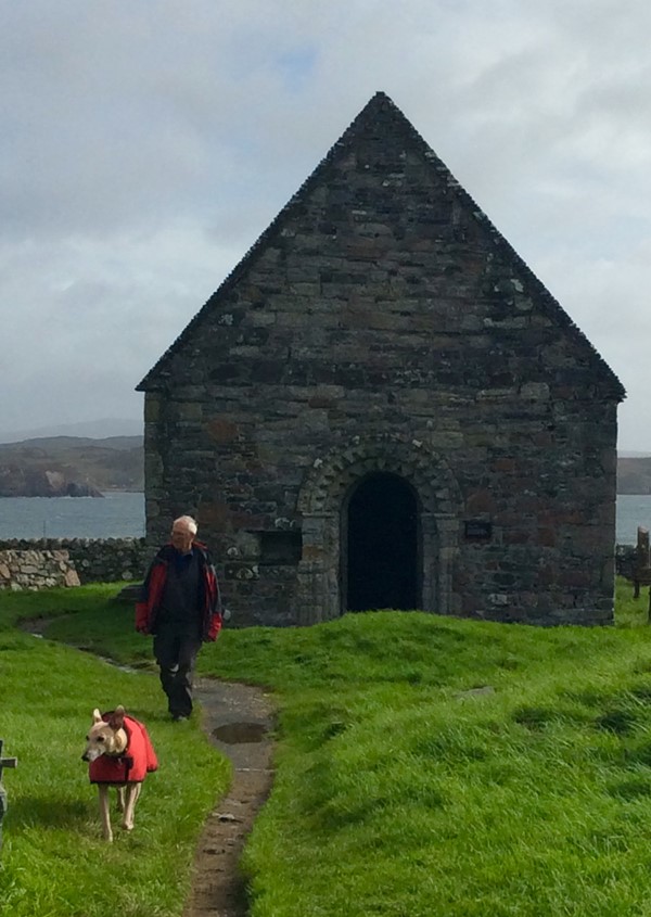 St Oran’s Chapel, the oldest intact building on Iona