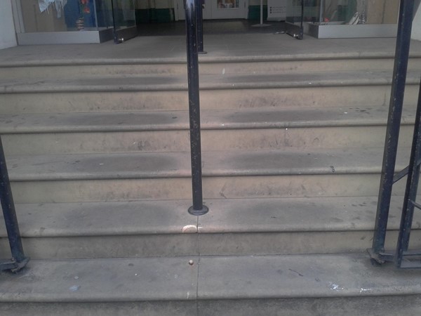 Entrance steps