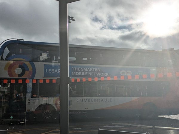 Image of bus at Buchanan Bus Station