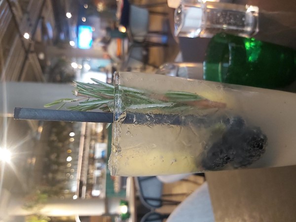 Image of a glass with a drink in it