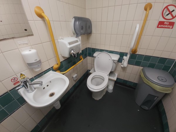 Picture of an accessible toilet