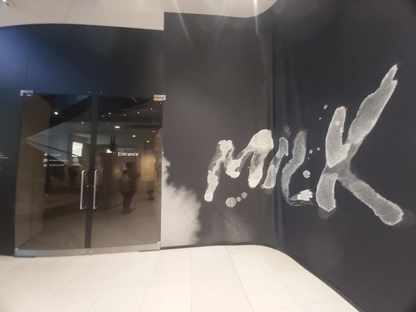 Picture of the Milk Exhibition at the Wellcome Collection