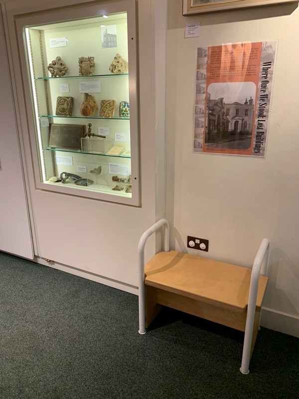 Seating at Hertford Museum