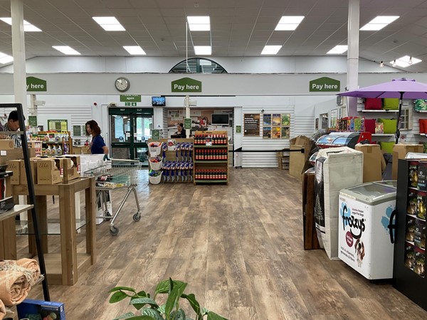 Image of a counter in a shop