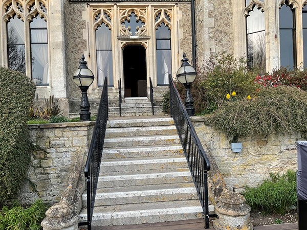 Image of entrance to venue.