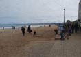 Image of a beach with people on it