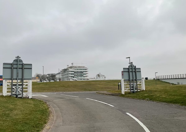 Picture of Epsom Downs Racecourse  entrance