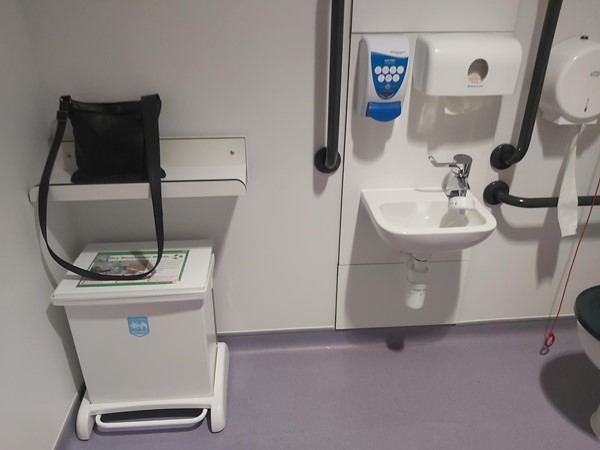 Picture of an accessible toilet