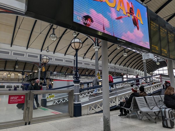 Image of ramp between platforms