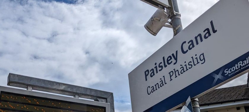 Paisley Canal Railway Station