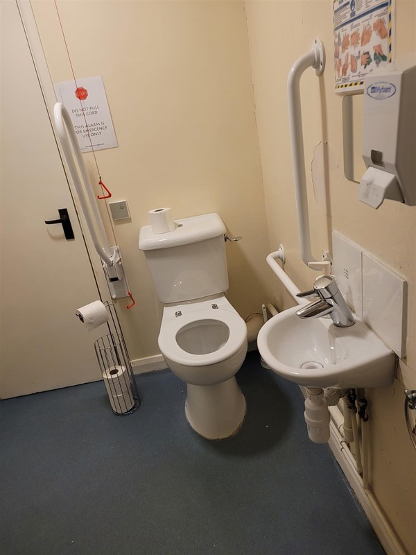 Image of an accessible toilet