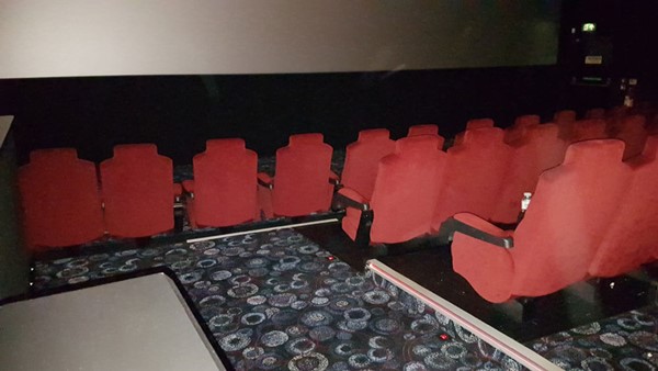 Wheelchair space in screen 9
