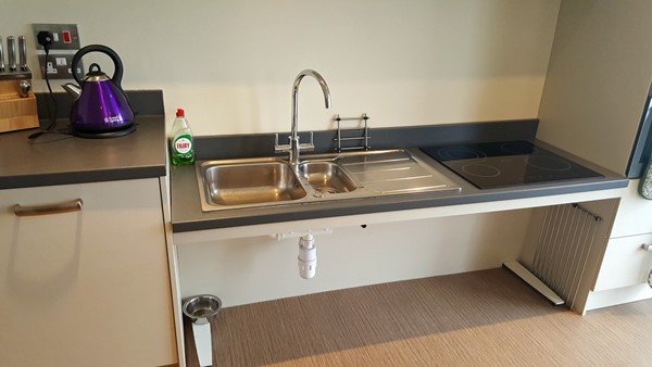 Rise and fall sink/cooker