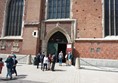 Visitors' entrance to St Mary's