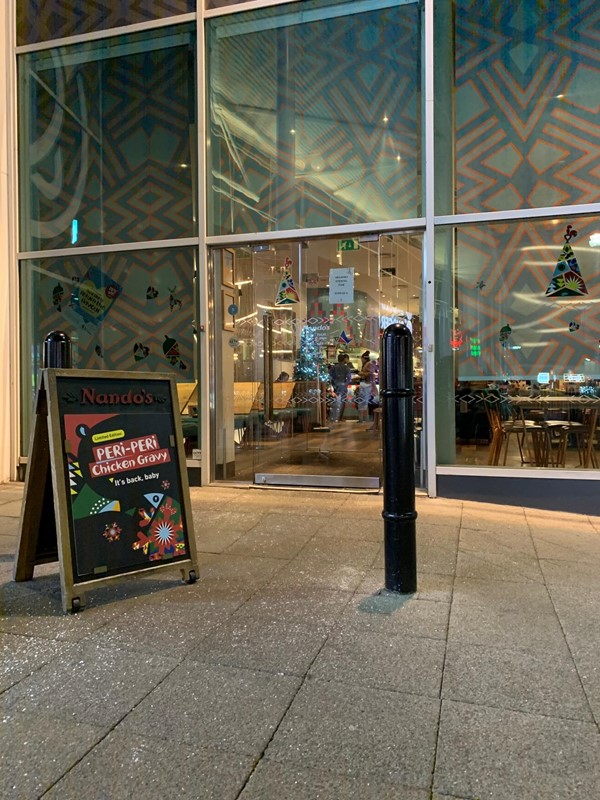 Exterior of Nandos