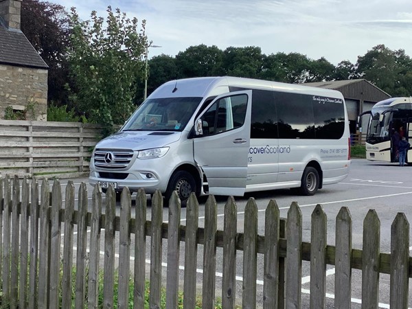 We join the M90, to pass close to Kinross on Loch Legen, and head towards Edinburgh to cross the Firth of Forth bridge, and then the slow drive through Edinburgh and back to an overnight stay along Princess Street, or close by.