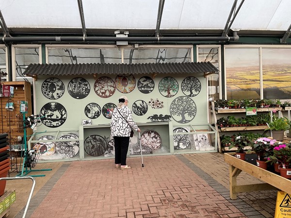 Another image of around the outside of the garden centre.