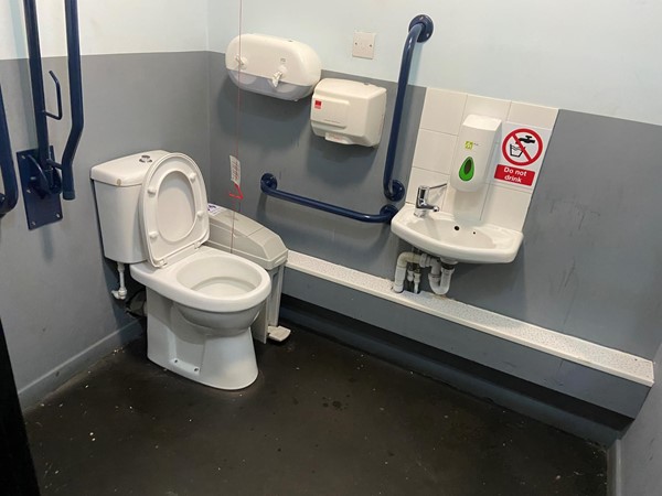 Picture of the accessible toilet