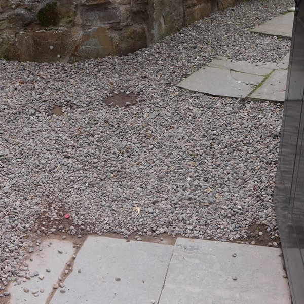 Picture of gravel pathway