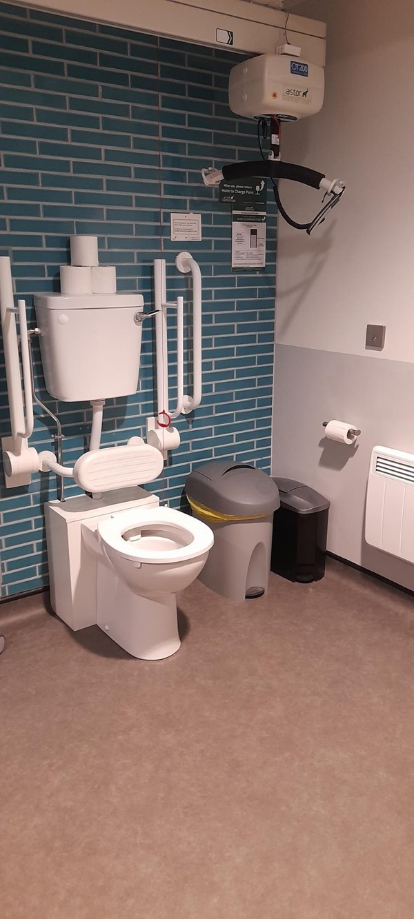 Image of an accessible toilet