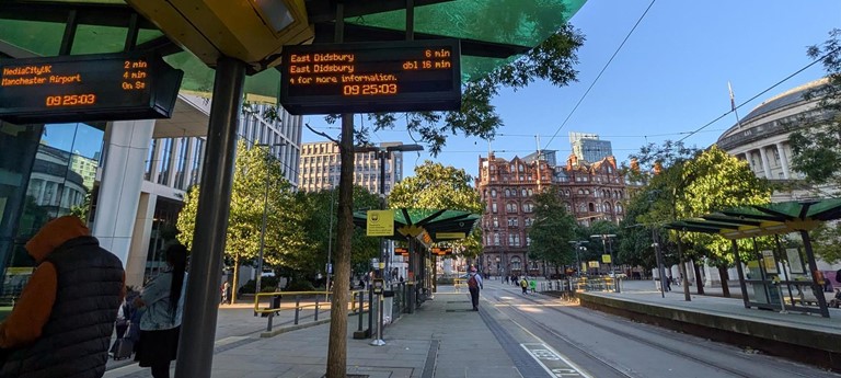 St Peter's Square Metrolink