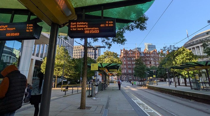 St Peter's Square Metrolink