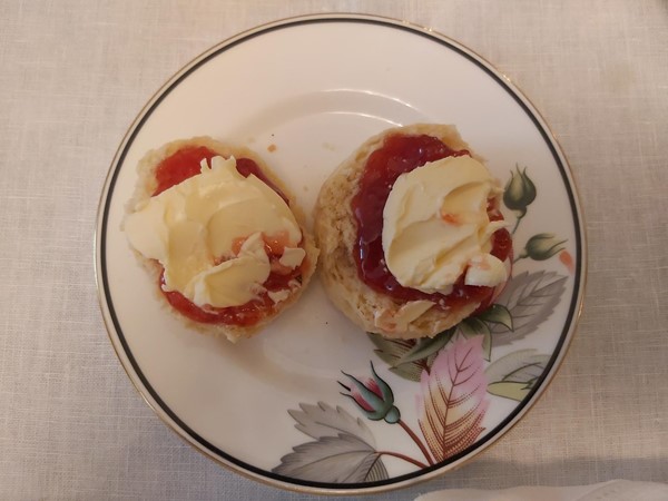 Picture of cakes on a plate