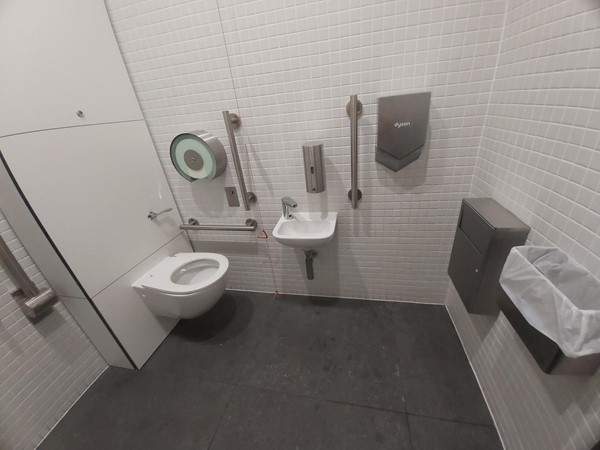 Image of a bathroom with a toilet and sink