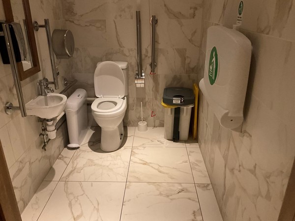 Image of the Sky Bar & Restaurant accessible toilet