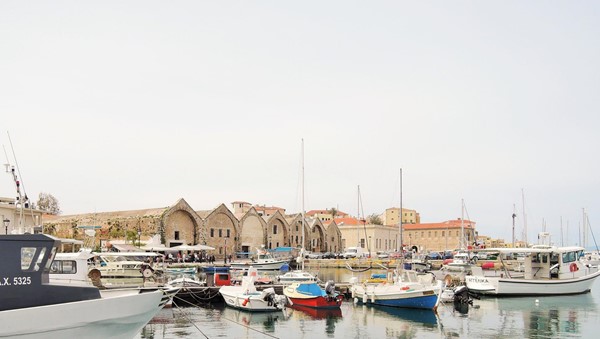 Old shipyard buildings