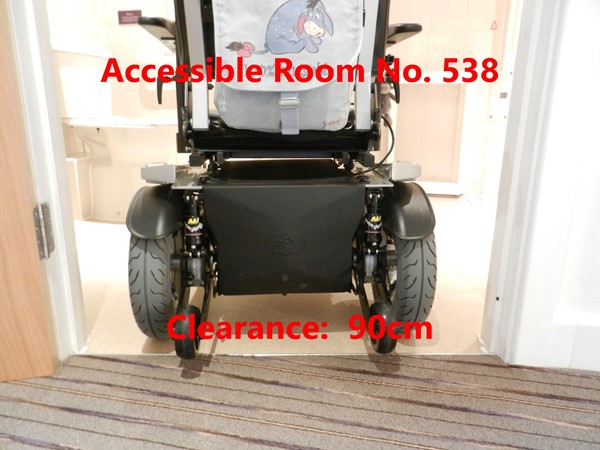 Accessible Room No. 538