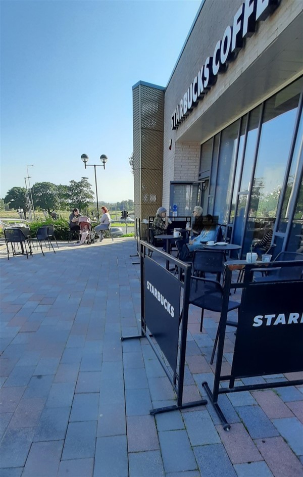 Image of an outdoor seating area