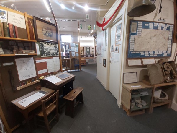 Image of a room with desks and tables