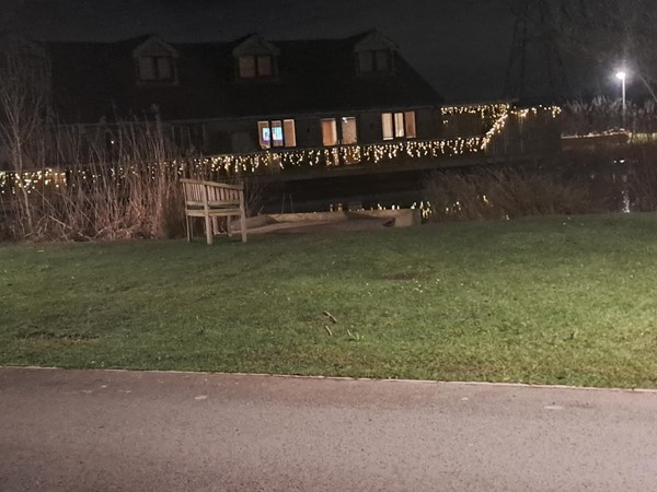 Bench by the canal